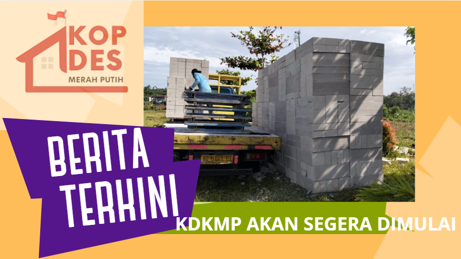 PEMBANGUNAN GEDUNG KDMP DESA MANJUNG