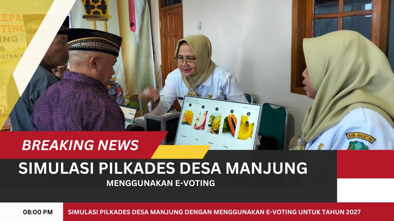 SIMULASI PILKADES DESA MANJUNG 2026
